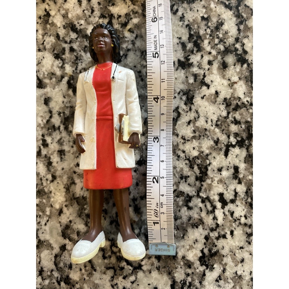 Lakeshore Community Helper Worker 5" African-American Doctor Collectible‎ Toy